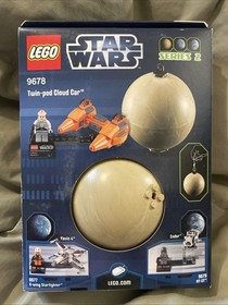 NIP 2012 LEGO 9678 STAR WARS Series 2 TWIN-POD CLOUD CAR & BESPIN Lobot Minifig