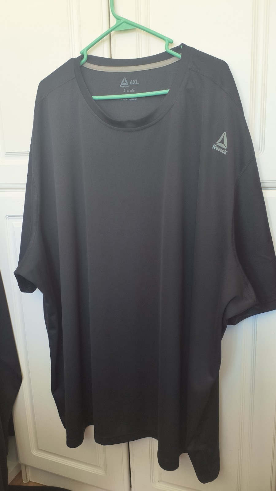 Reebok Mens Mesh Active Short Sleeve T-Shirt Size 6XL (R6