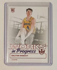 DALTON KNECHT RC SN/149 2024-25 Panini Court Kings - Works in Progress #4 Lakers