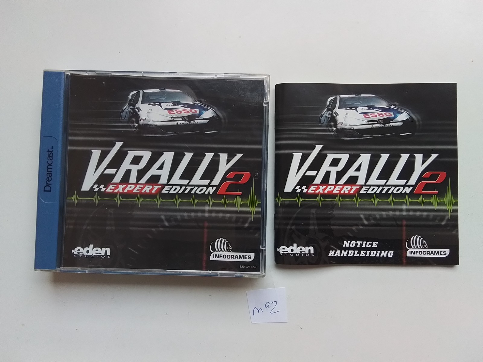 V-Rally 2 Expert Edition Complet sur SEGA Dreamcast !!!