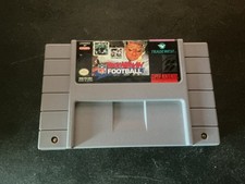 Troy Aikman NFL Football Super Nintendo SNES Tested Loose