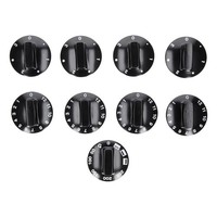 Knebelset 9-Teilig Schwarz Alternative Universal FüR Herd