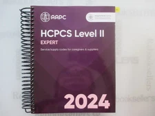 2024 HCPCS Level II Expert- HCPCS Code Book
