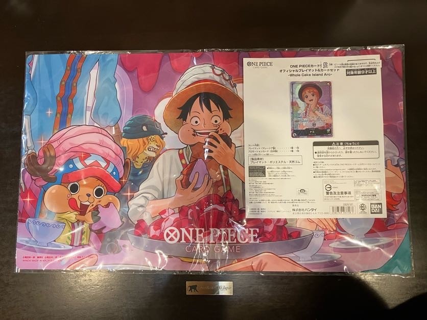 One Piece Card Official Playmat Whole Cake Island Arc & Promo Nami