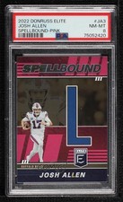 2022 Panini Donruss Elite Spellbound Pink Josh Allen (Letter L) PSA 8 0h5h