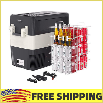 50 L Car Refrigerator 12V Portable Freezer Cooler for Truck/RV/SUV 110-240V AC