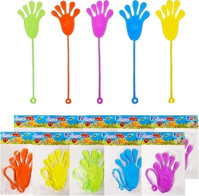 15 PCS Sticky Slap Hands, Party Favors for Kids,  Fun Party & Carnival Prizes