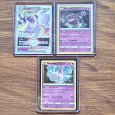 Lotto 3 Carte Pokémon Mewtwo - VSTAR JPN, Promo SM77 ENG, Holo ITA (NM)