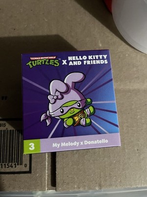 TMNT x Hello Kitty フィギュア 3体セット TMNT X Hello Kitty (Import figures)