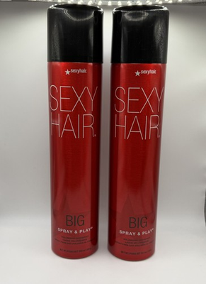#ad 2X Sexy Hair Big Spray and Play Volumizing Hairspray 10 oz $34.95