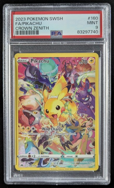 Pikachu #160 (Crown Zenith (2023))