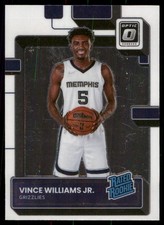 2022-23 Donruss Optic #226 Vince Williams Jr. Rated Rookies Signatures