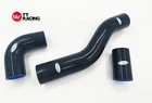 4 PLY Silicone Intercooler Hoses fits Land Rover Defender 300TDI Boost -Black