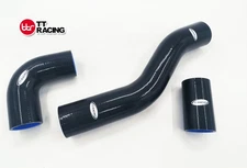 4 PLY Silicone Intercooler Hoses fits Land Rover Defender 300TDI Boost -Black