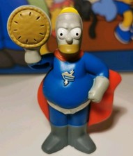 Figura de brazo emergente juguete hamburguesa Homer Burger King de Los Simpson pastel hombre 2013 regalo de Navidad