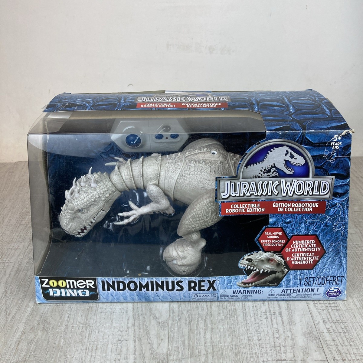 Jurassic World Zoomer Dino Charger Zoomer Jurassic World Indominus Rex  Dinosaur 6024994 Please Read - Main Image