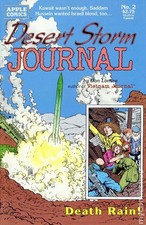 Desert Storm Journal #2 VG 1991 Stock Image Low Grade