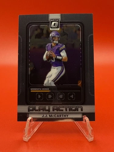 2025 Donruss Optic J.J. McCarthy Base (RAW)