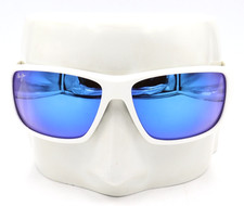Maui Jim KEHA Matte White Blue Hawaii Sunglasses B663-05 / MJ0663S-002 299