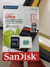 1TB Ultra MicroSDXC UHS-I Memory Card With Adapter