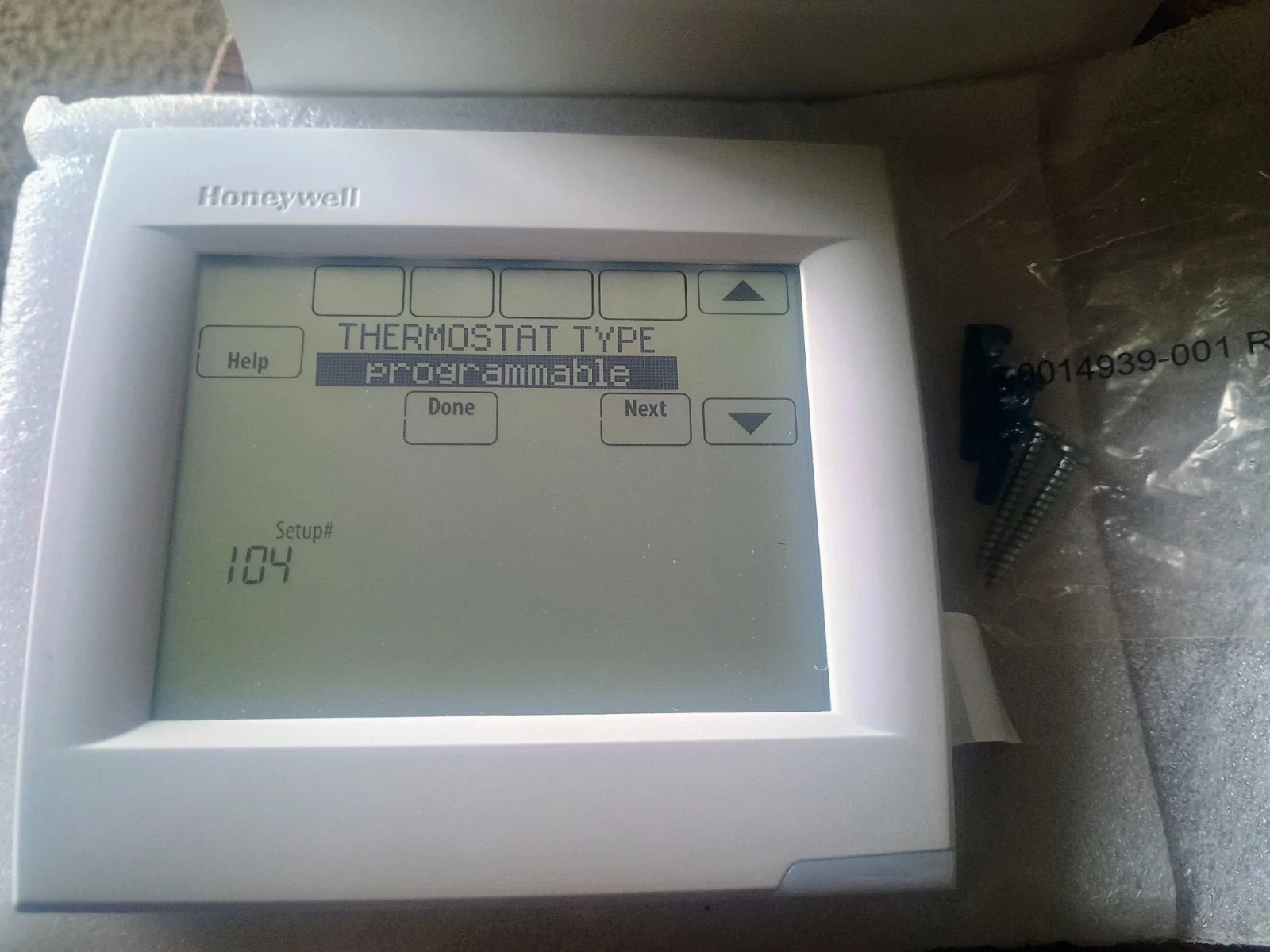 Honeywell VisionPRO 8000 with RedLINK Programmable Thermostat TH8321R1001