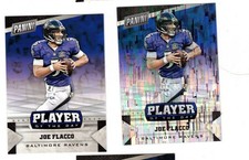JOE FLACCO FOIL & REGULAR 2016 NFL Player of the Day  Out-of-Pack Quality