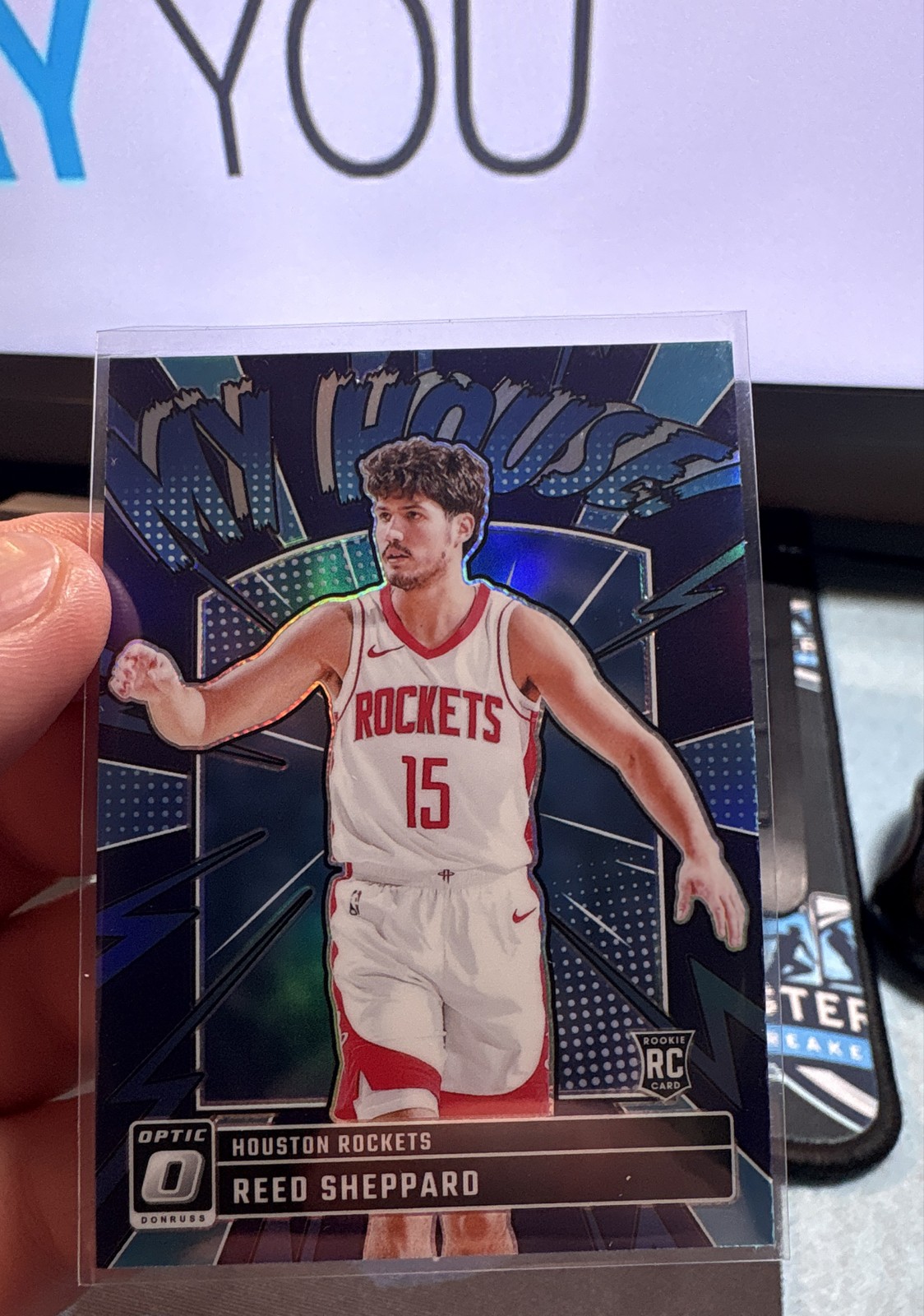 2024-25 Panini Donruss Optic - My House Reed Sheppard #18 Purple Prizm (RC)