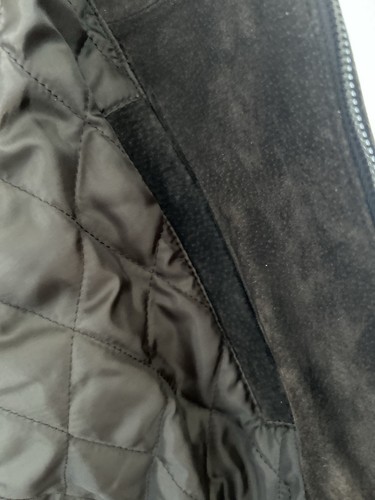 John Ashford Leather Suede Jacket Size Extra Large L (16) Brown - Picture 4 of 5
