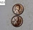 1920-S+1921-S Lincoln Wheat Cent Set/Lot ~ Very Fine VF ~ 2 Coins ~ ZWL49