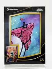 Marketplace image: 2026 Topps Chrome VeeFriends Rare Robot Comic Clipping Cut Relic 1/1 Card #CC-10