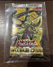 Yugioh Maximum Crisis Booster Pack Factory Sealed