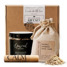 Relaxing Bath Gift Set for Women Ready-to-Gift Spa 5.67 Ounce Pack of 3