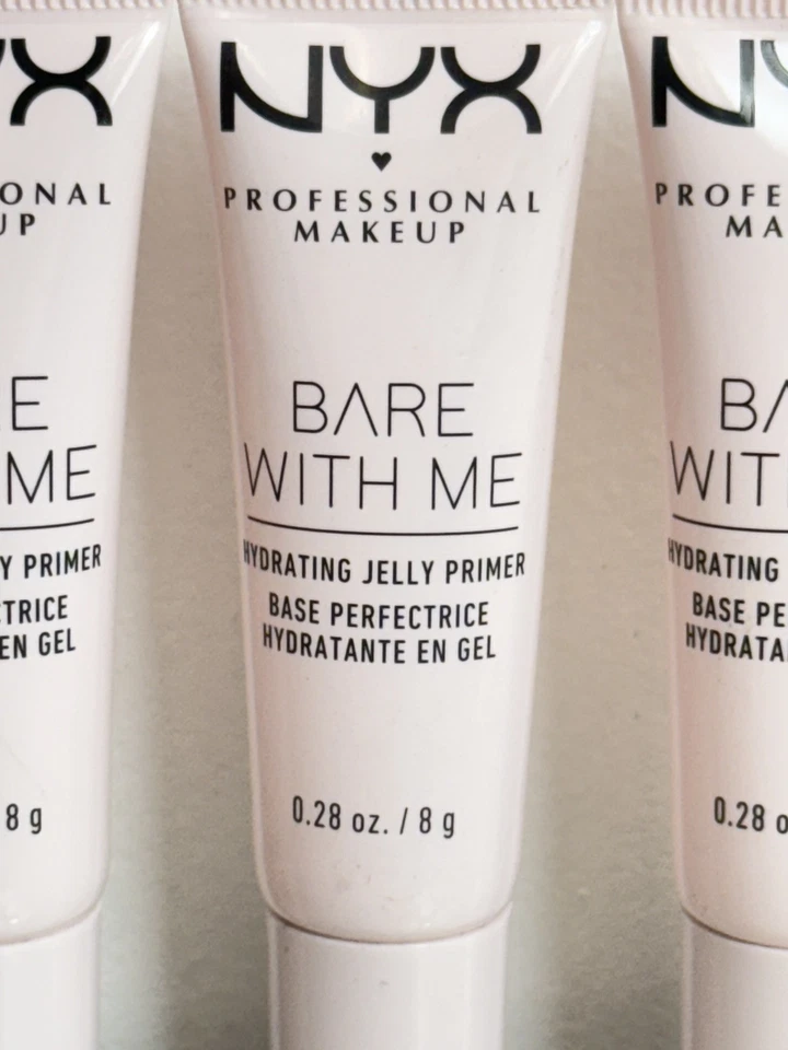 Lot Of 5 NYX Bare With Me Hydrating Jelly Primer (New, 0.28 oz) - Image 2 of 3