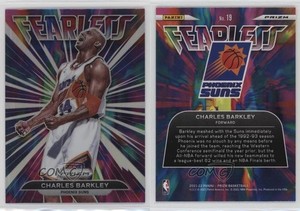 2021-22 Panini Prizm Fearless Silver Prizm Charles Barkley #19 HOF
