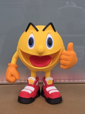 Pac Man Collectible Figurine Video Game Collectible Figurine 10in Tall Figure