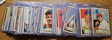 1952 Topps Baseball Lot of 54 Cards Partial Set  Nice Quality