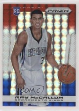 2013-14 Panini Prizm Red White & Blue Mosaic Prizm Ray McCallum #293 0c2