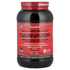 Carnivor, Bioengineered Beef Protein Isolate, Fruity Cereal, 1.91 lbs 868 g