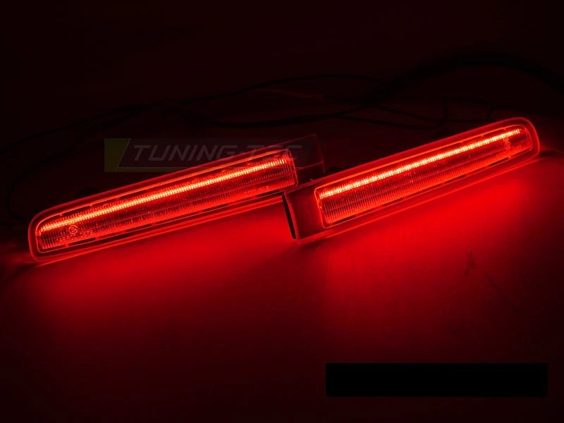 LED Third Brake Lamps Red for VW T5 / T5.2 / T6 years 2003-2019 Twin Doors LHD L - Image 2 of 4