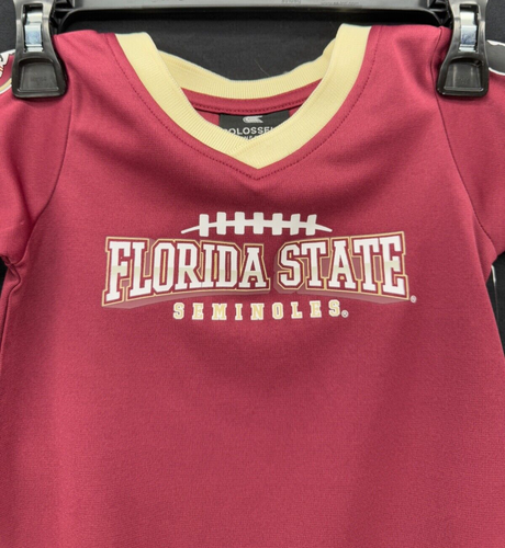 NEW Florida State Seminoles Colosseum Athletics Maroon Romper One Pc Infant 6-12 - Picture 2 of 10