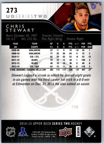 2014-15 Upper Deck Series 2 UD Hockey Base Cards  - U-Pick From List - Picture 47 of 397