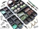 Carp Fishing Terminal End Tackle box set Weights safety clips For Hair Chod Rigs