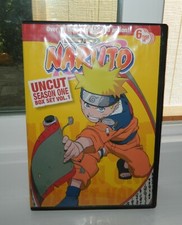 Naruto Uncut: Season 1 Volume 1 Box Set DVD Shonen Jump 6 disc set