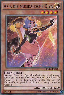 Yugioh DUEA-DE014 Aria Die Musikalische Diva 