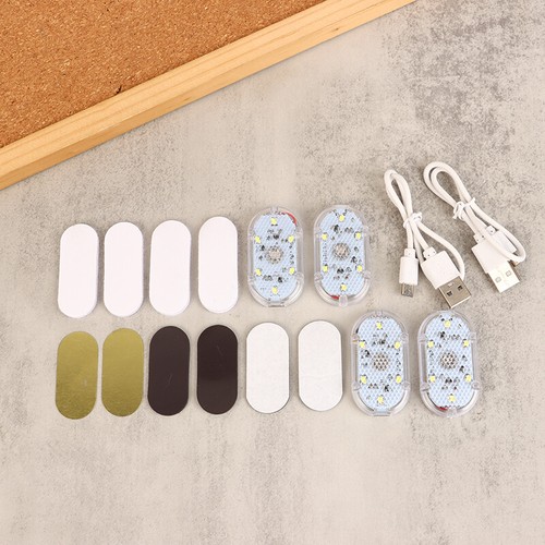 2PCS Magnetic Touch Light Car Roof Magnet Ceiling Led - Bild 6 von 10