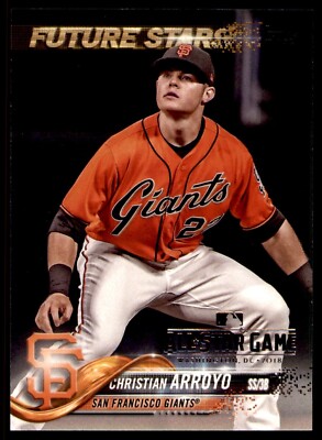 2018 Topps - Future Stars Christian Arroyo #249 Giants All Star Game Stamp SP