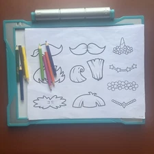 Crayola Light Up Tracing Pad Teal, Drawing Pads for Kids Art Creative Education