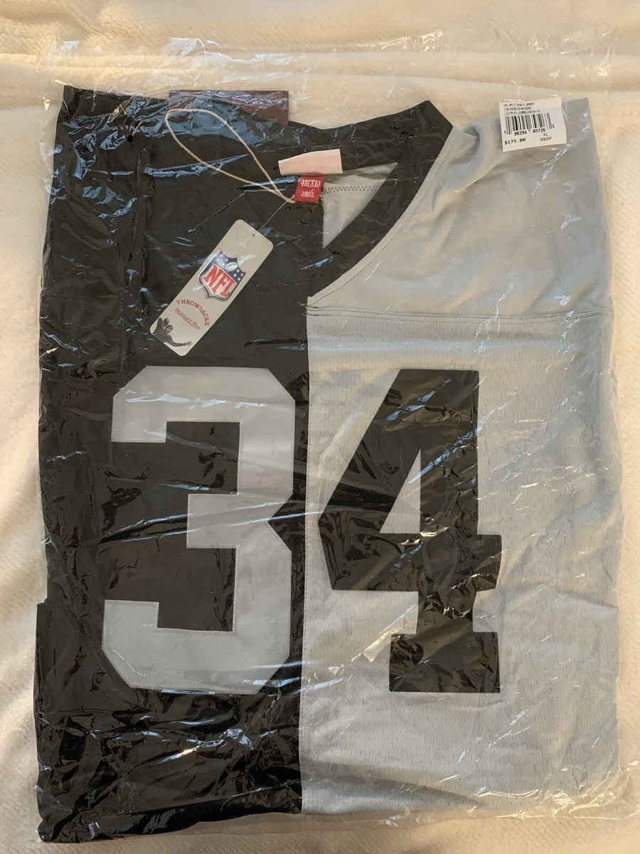MITCHELL & NESS NFL SPLIT LEGACY JERSEY OAKLAND RAIDERS 1988 BO