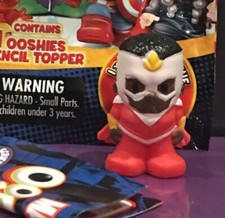 Marvel Ooshies Series 1 Falcon Rare Squishy Pencil Topper 1.5" Figure