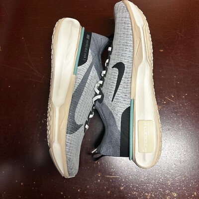 Nike Mens Gray ZoomX Invincible Run Flyknit Athletic Running  display picture 3